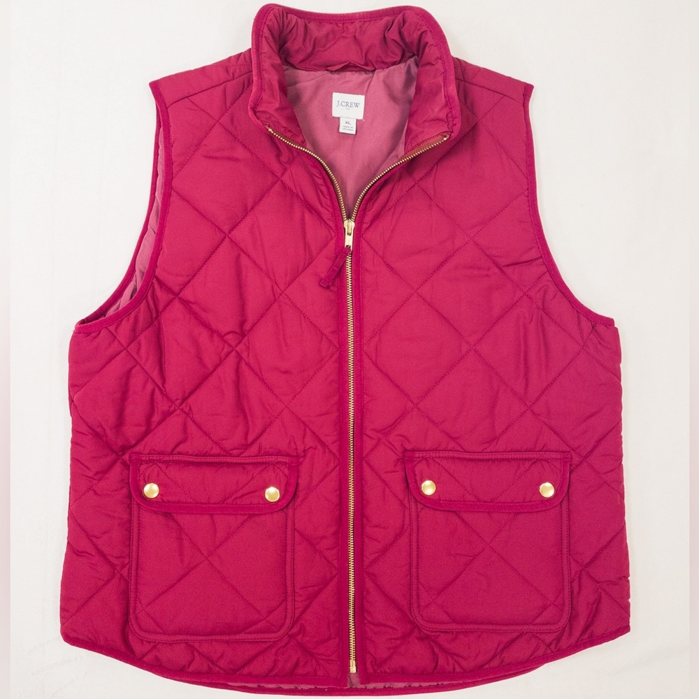J.Crew Excursion Quilted Down Vest